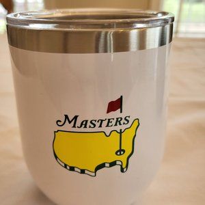 Masters Augusta National Corkcicle Insulated 12oz Stemless Wine Tumbler White